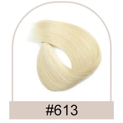 U pointe pointe d'ongle Extension de cheveux cheveux humains droite Blonde UTip Extension de cheveux humains Fusion naturelle cheveux humains kératine Remy cheveux