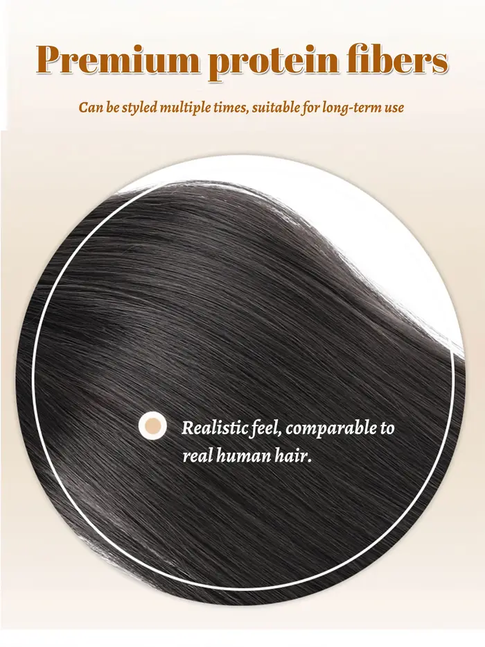 Pince à cheveux synthétique avec nœud