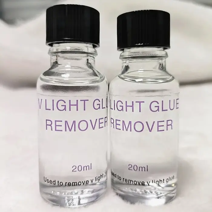 V light – dissolvant de colle pour extensions de cheveux