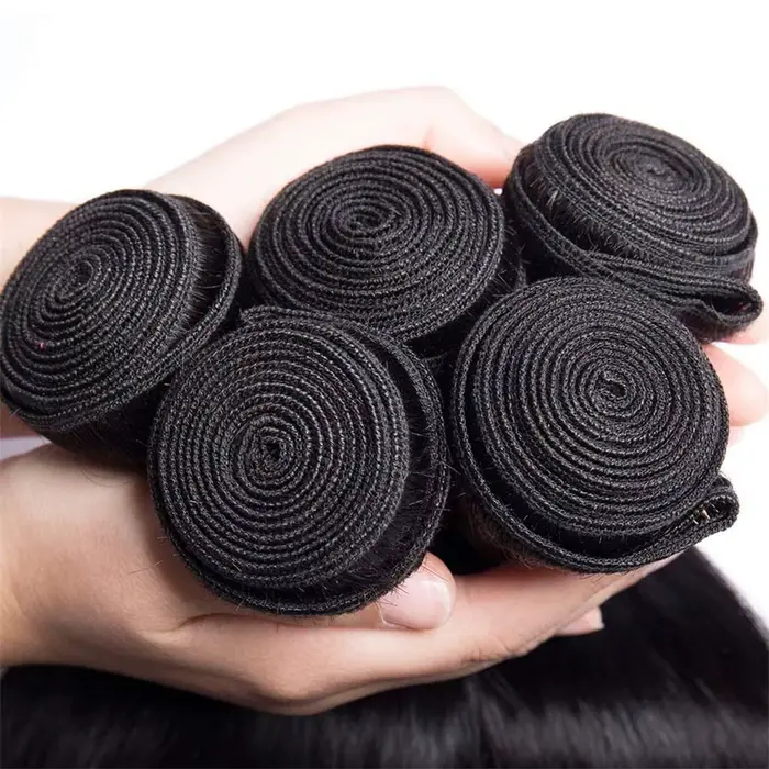 Faisceaux De Cheveux Humains 18 20 22 Pouces Tissage Cheveux humains brésiliens solde Fashowbeauty B