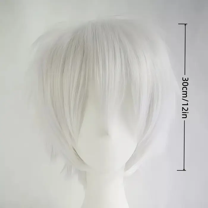 Perruques de cheveux courts pour hommes à la mode