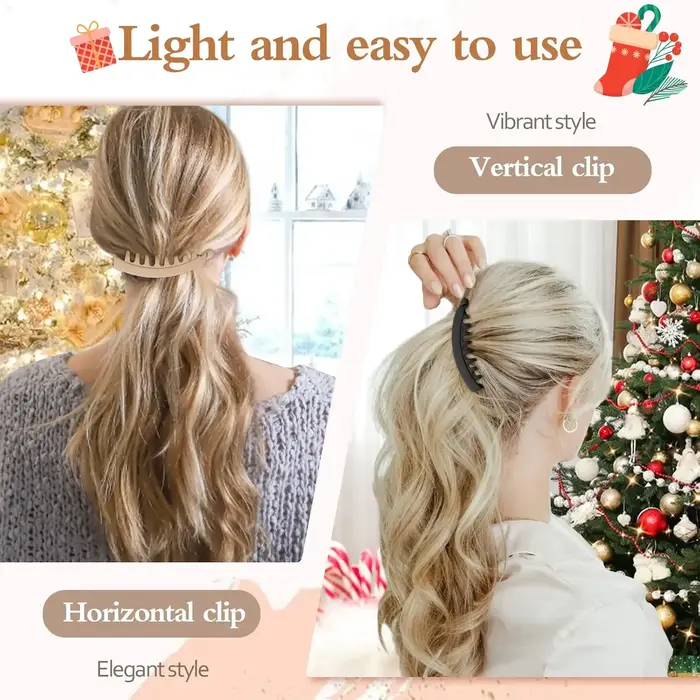 Pinces à cheveux banane pour femmes