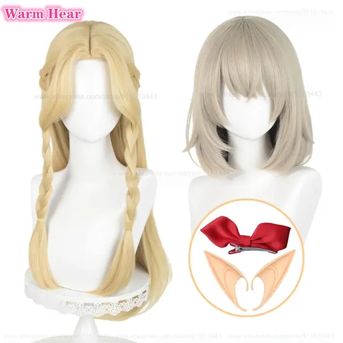 Anime synthétique Marcille Falin Touden 35 cm/75 cm Cosplay