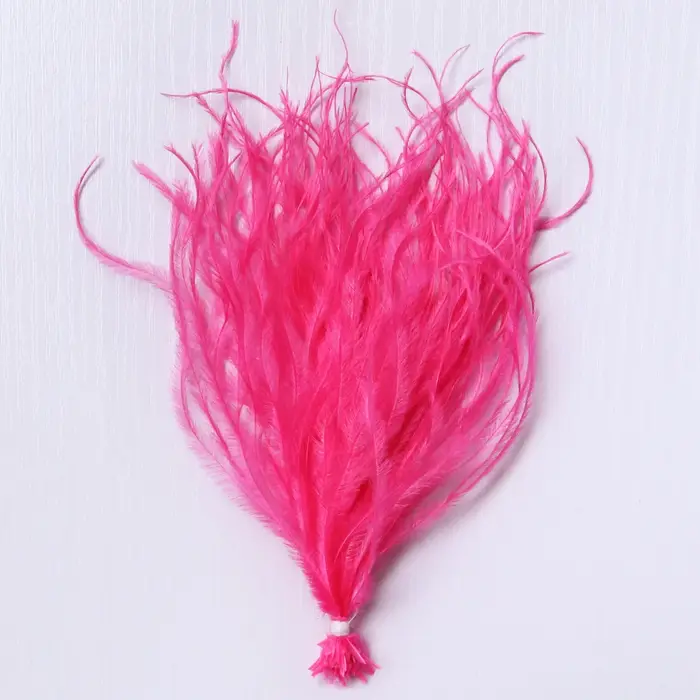 Plumes d'autruche naturelles à Clip, 100 pièces/lot, 10-18Cm, Extensions de cheveux, Plumas, boucles