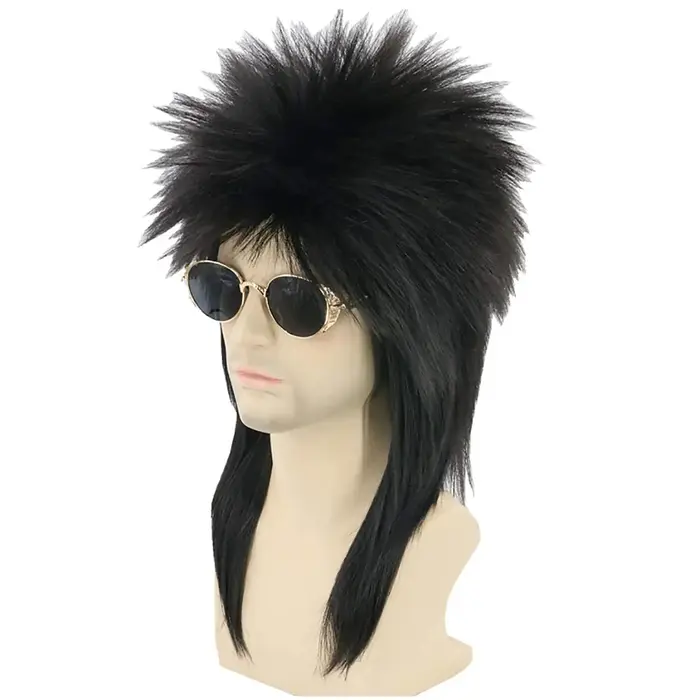 Perruque de cheveux synthétiques pour adultes