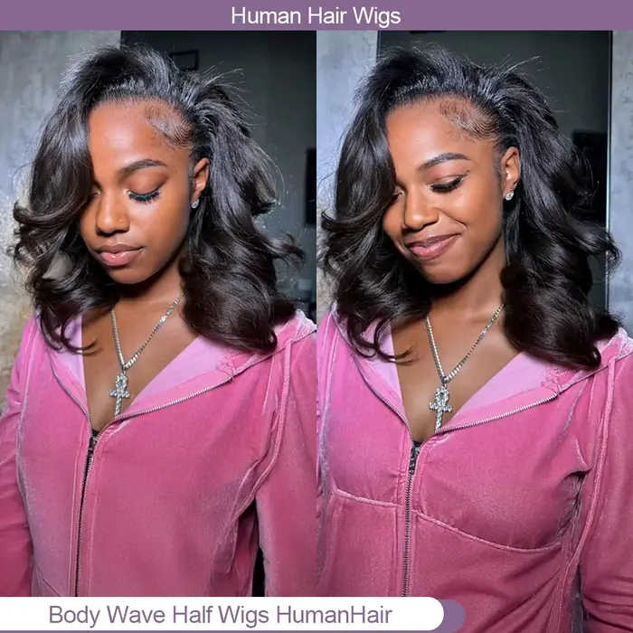 Nouvelle perruque 3-en-1 en cheveux humains, ondulée, densité 250%, avec bandeau, cordon de serrage,
