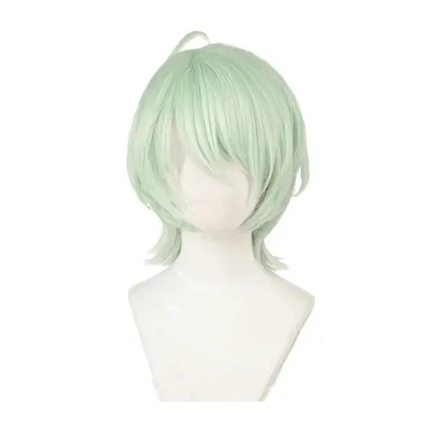 Byleth Beleth – perruque de Cosplay, verte claire, synthétique, résistante à la chaleur, avec bonnet