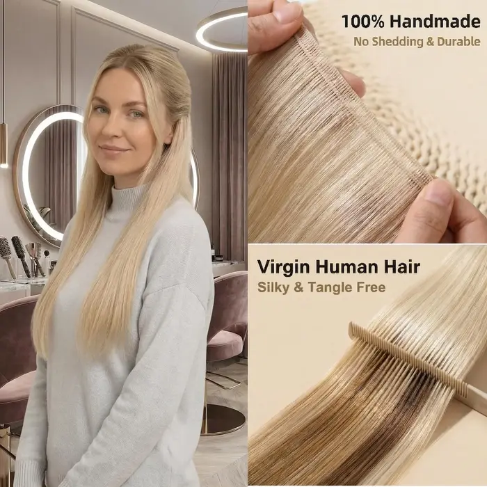 Extensions de cheveux à coudre