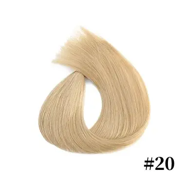 Extensions d'anneaux à Micro boucle 100% cheveux humains, trame droite avec anneaux pour un aspect naturel, toutes les couleurs 1B/4/613/27 disponibles