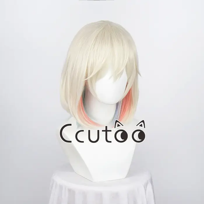 LOL Elementalist Lux Cosplay Perruques pour Femmes