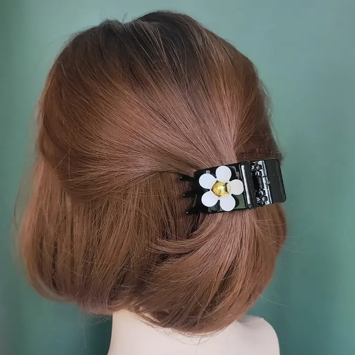 Pinces à cheveux fleur pour femmes