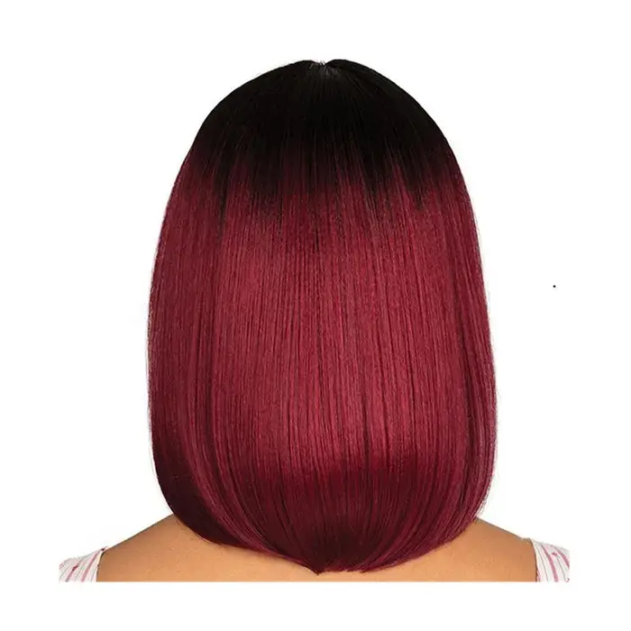 Ensemble de Cheveux Synthétiques Ultraviolets Courts pour Femme