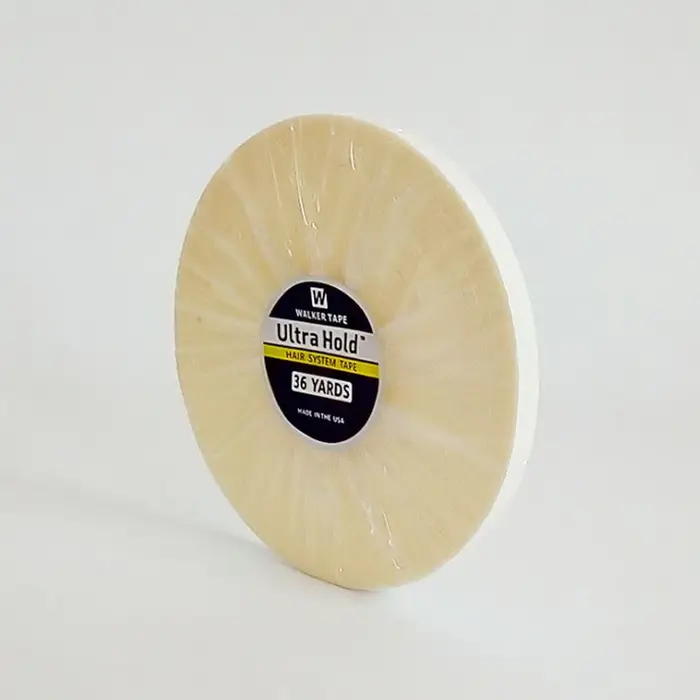 Bande adhésive Double face blanche Ultra tenue pour Extension de cheveux/toupet/perruques de dentelle, bande adhésive pour perruque, 3Yards, 12yards, 36yards
