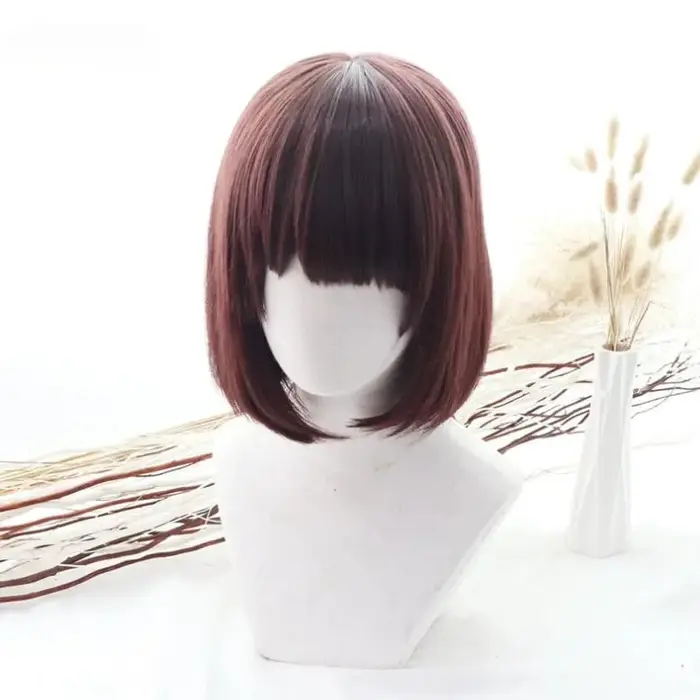 Perruques de cosplay Halloween Pamny, Perruque de cosplay Pomni, Perruque de cosplay pour performanc
