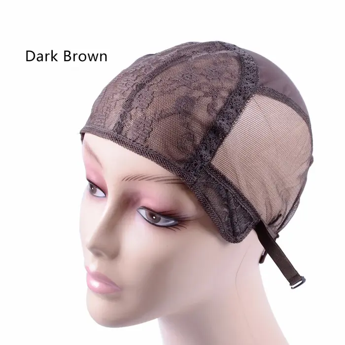 Bonnet de perruque juif brun foncé (petit/moyen/grand) pour la confection de perruques