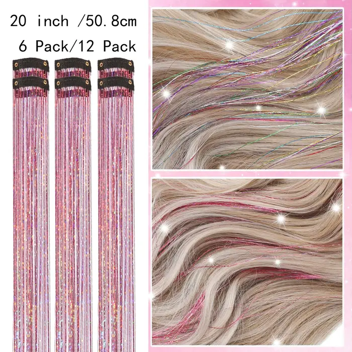 Pince à cheveux synthétique 6/12Pas