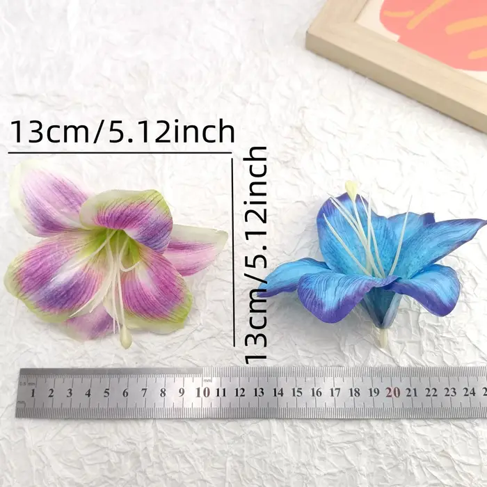 Barrettes à cheveux fleurs de lys