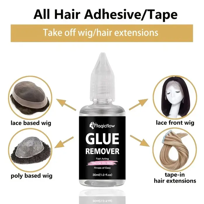 Kit de coiffure d'installation de perruque 6 pièces: Mousse de teinte de dentelle