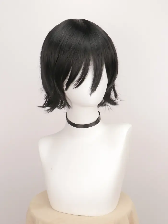 Perruque de Cosplay Anime détective Conan pour Halloween
