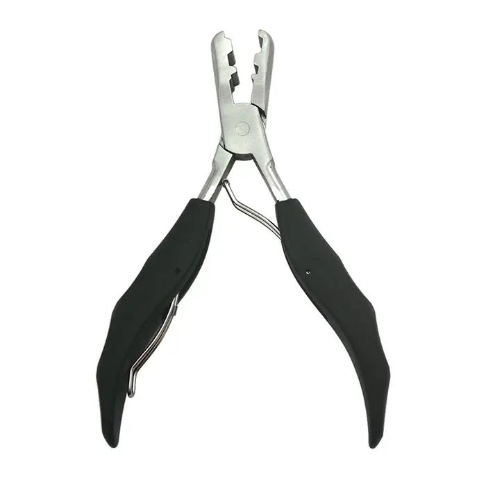 Pince de qualité professionnelle pour extensions de cheveux à la kératine