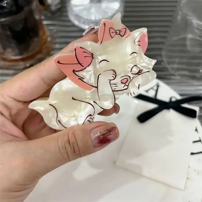 Pince à cheveux animal dessin animé pour femmes et filles