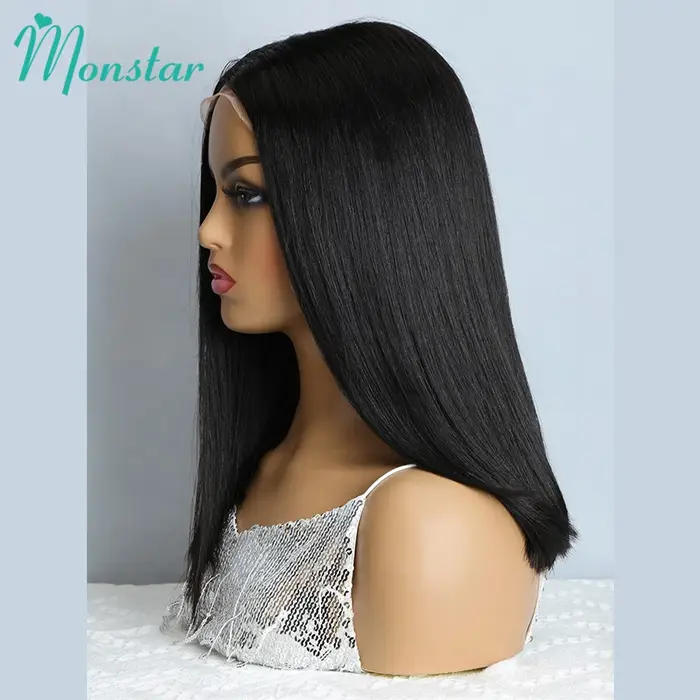 280% brut vietnamien dentelle frontale perruque cheveux humains 13x4 Bob perruques naturel noir os droit 13x6 hd