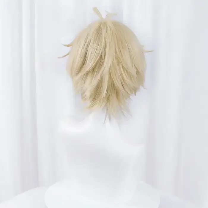 Mikaela Hyakuya Cosplay perruque hommes courte