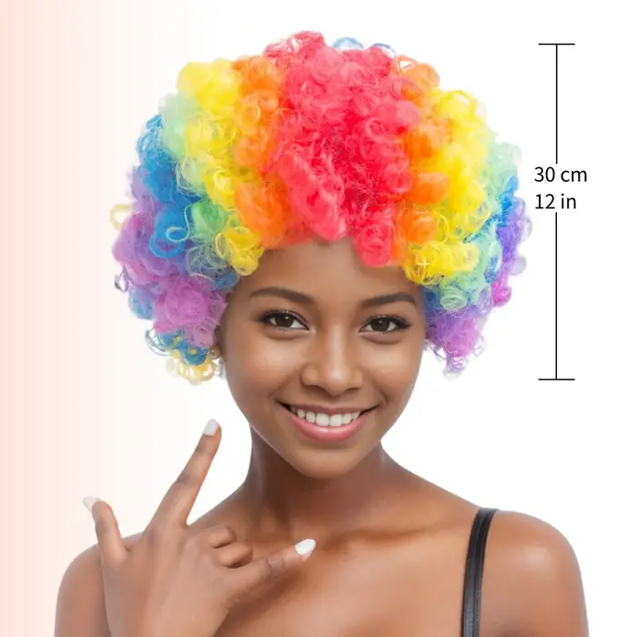 Perruque de Clown Afro Bouffante