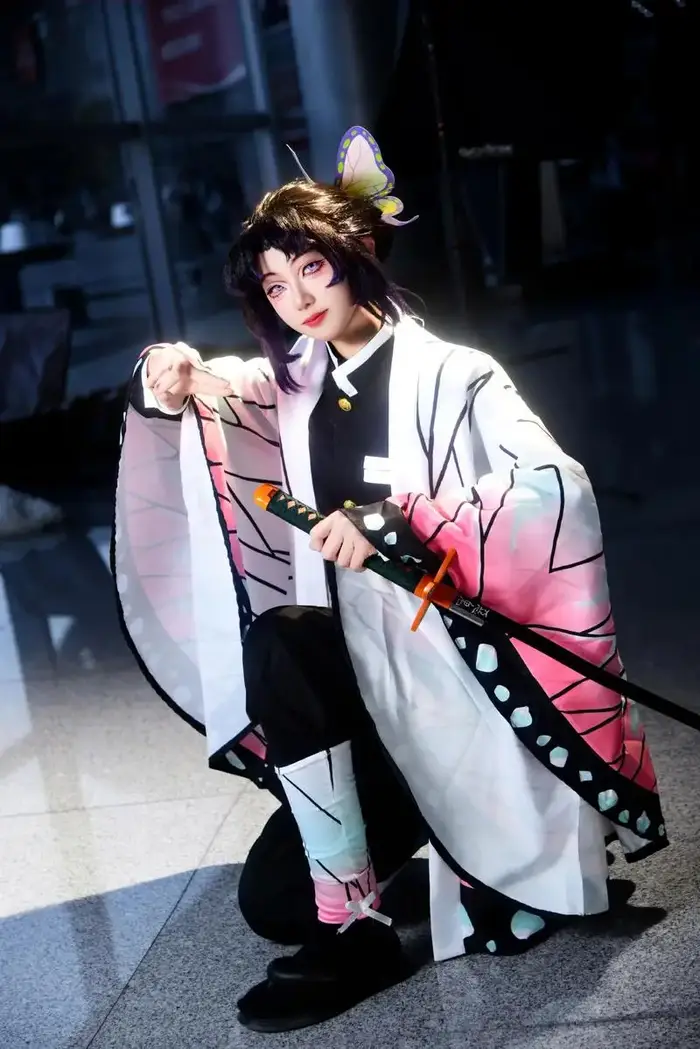 Kochou Shinobu Cosplay Costume Anime démon