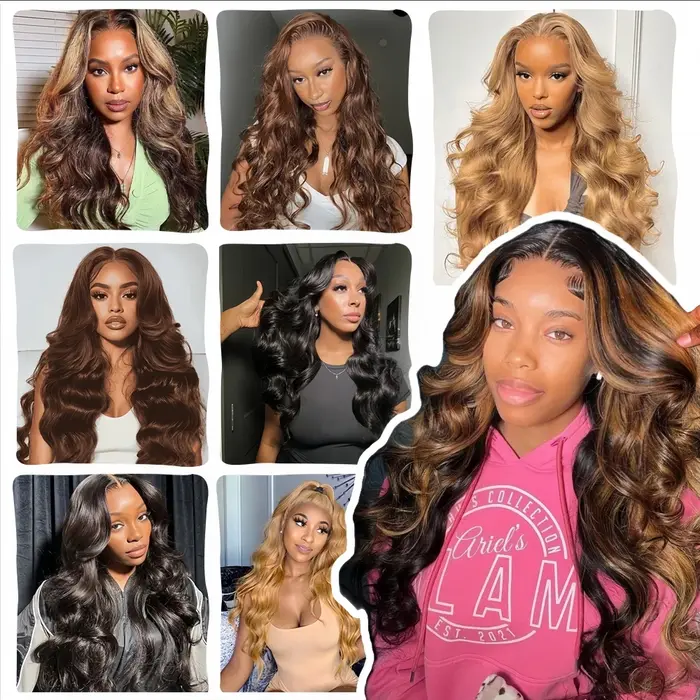 Réutilisable sans nœuds # 27 mèches de cheveux humains blond miel pour tresses bohèmes, extensions d