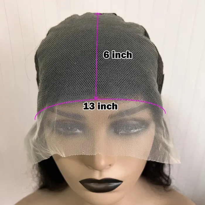 Perruques Lace Front Body Wave Marron avec Mèches