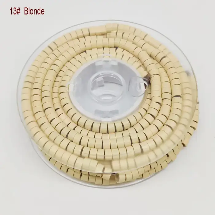Micro anneaux pré-chargés en silicone et aluminium