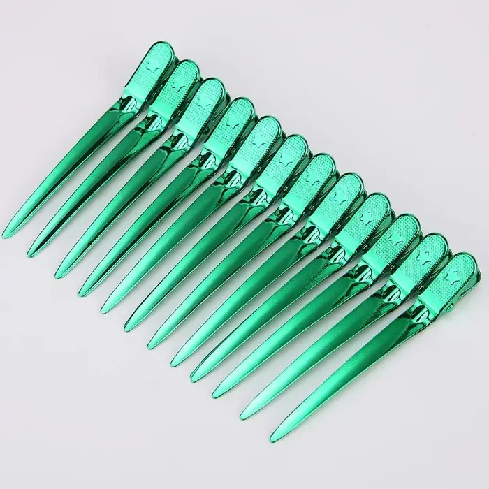 36 pinces de sectionnement en acier inoxydable pour coiffure et coupe de cheveux