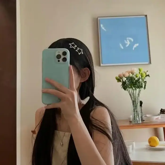 31BB 50 pièces pince à cheveux étoile élégante sophistiquée avec des motifs d'étoiles portable pour confort sûr dans