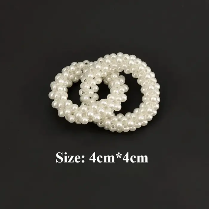 Coeur de perles tridimensionnel tissé à la main