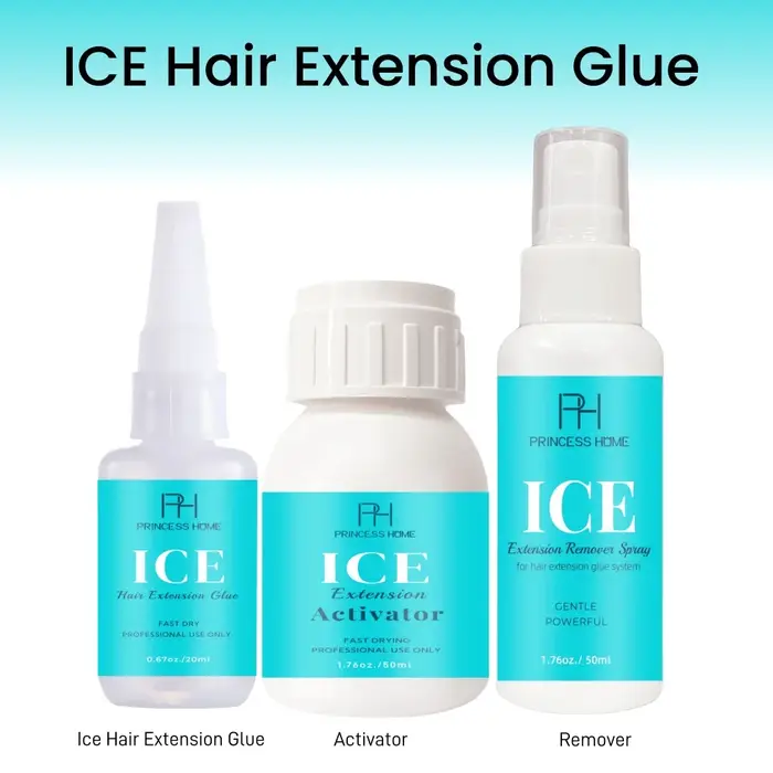Kits de Gel de colle pour extensions de cheveux
