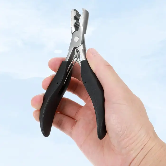 Pince d'extension de cheveux multifonction, outil de broyeur de Fusion pour cheveux à la kératine, E