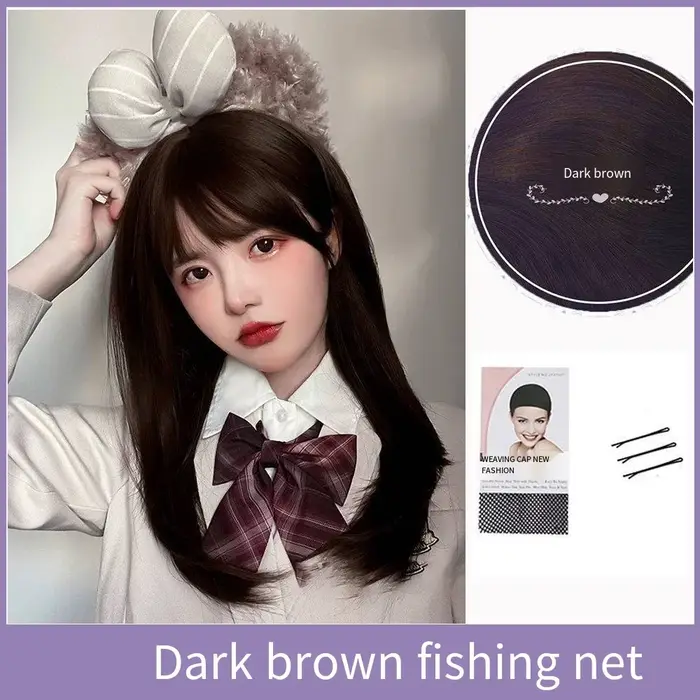 Extensions de cheveux synthétiques JK pour filles