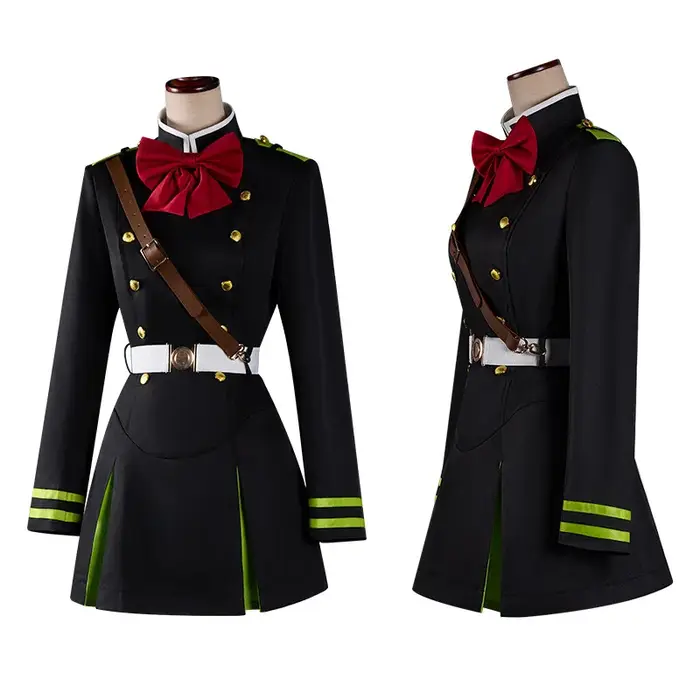 Mitsuba Sangu Cosplay Anime séraphin de la fin Costume Sangu mitsuba perruque