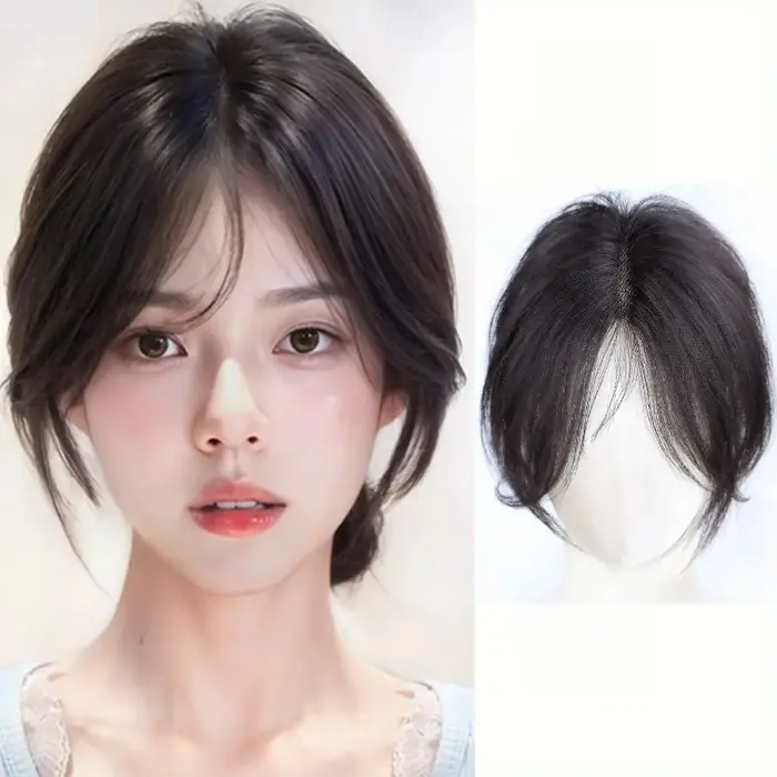 Frange à Air 100% cheveux humains Remy