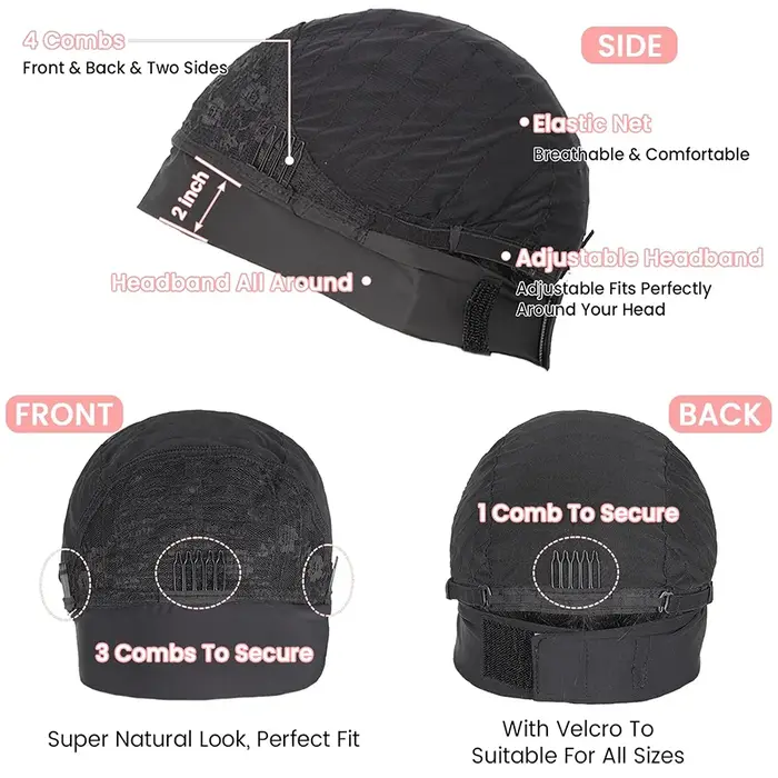 Perruque à bandeau longue de 24 pouces, bouclée et profonde, noire, synthétique, résistante à la chaleur, pour femmes, usage quotidien