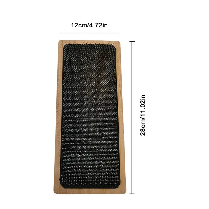 Tapis de dessin en bois pour cheveux