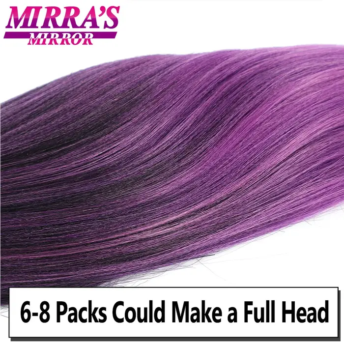 Tressage cheveux pré-étirés 26 pouces Extensions