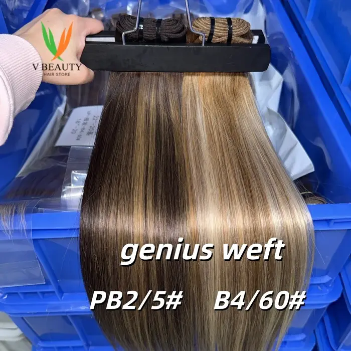 Extensions de cheveux vietnamiens Genius Weft