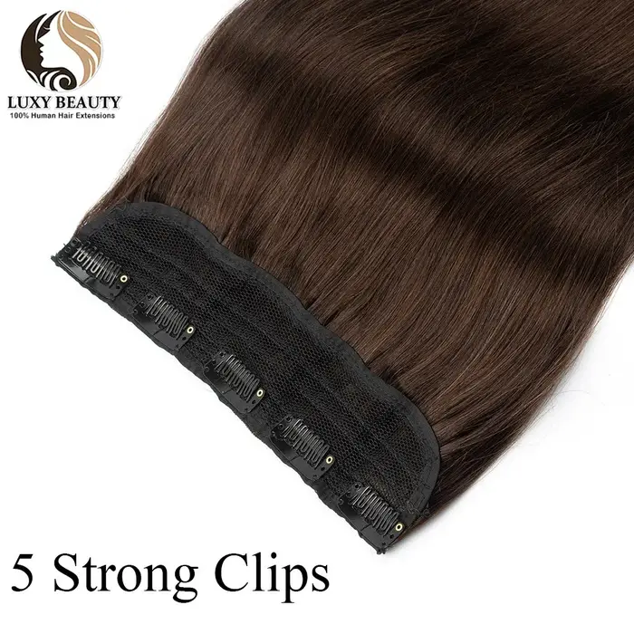 Extensions de cheveux naturels Remy à Clip blond