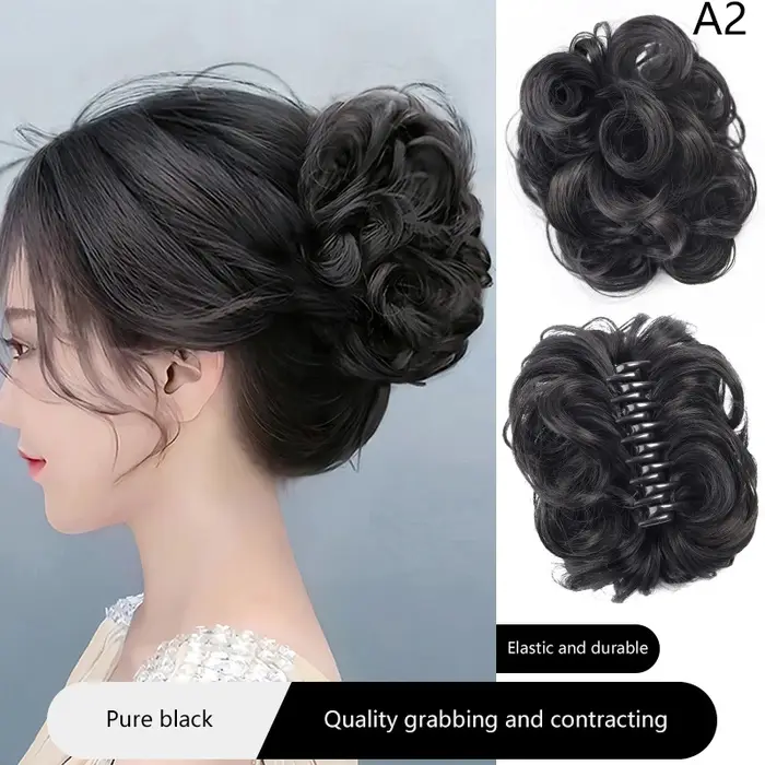 Perruque pour femme, cheveux courts, bandeau avec perruque intégrée, perruque en forme d'arête de po