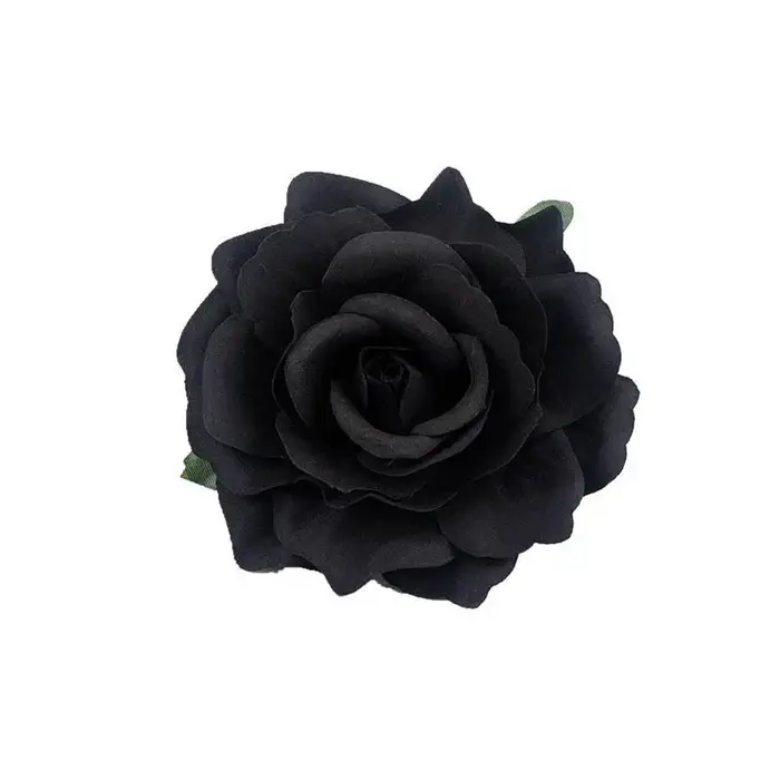 Pinces à cheveux fleur rose pour femmes et filles