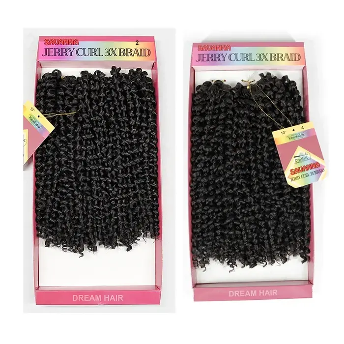 Qp Hair-Extensions de Cheveux Synthétiques Bouclés