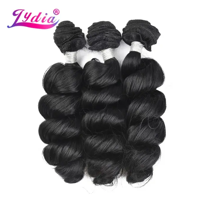 Lydia-Extensions capillaires synthétiques ondulées
