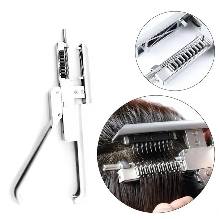 Machine d'extension de cheveux 6D professionnelle